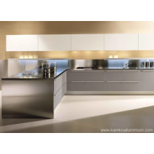 Aluminum kitchen cabinets without paint